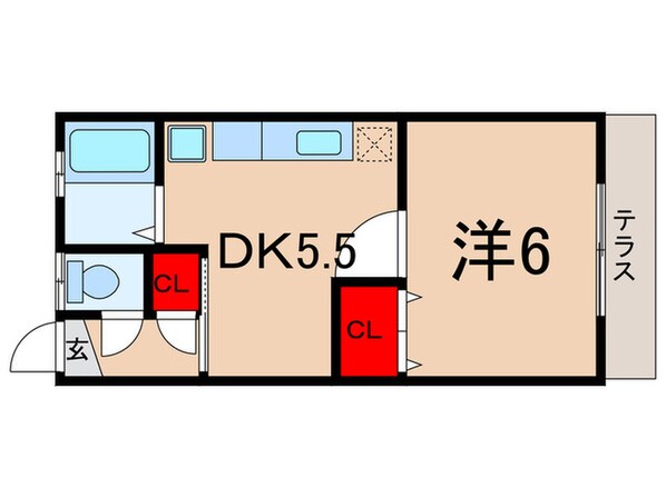 カーサ・ヴェルデの物件間取画像